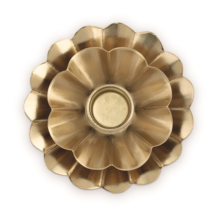 Pip Studio Bottle Flower Kandelaar - Set van 2 - Goud