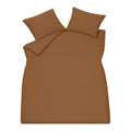 Vandyck Washed Cotton Dekbedovertrek 240 x 200/220 cm - Cognac