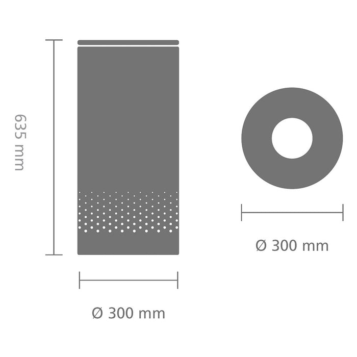 Brabantia Wasbox 35 L - Zwart / Kurk