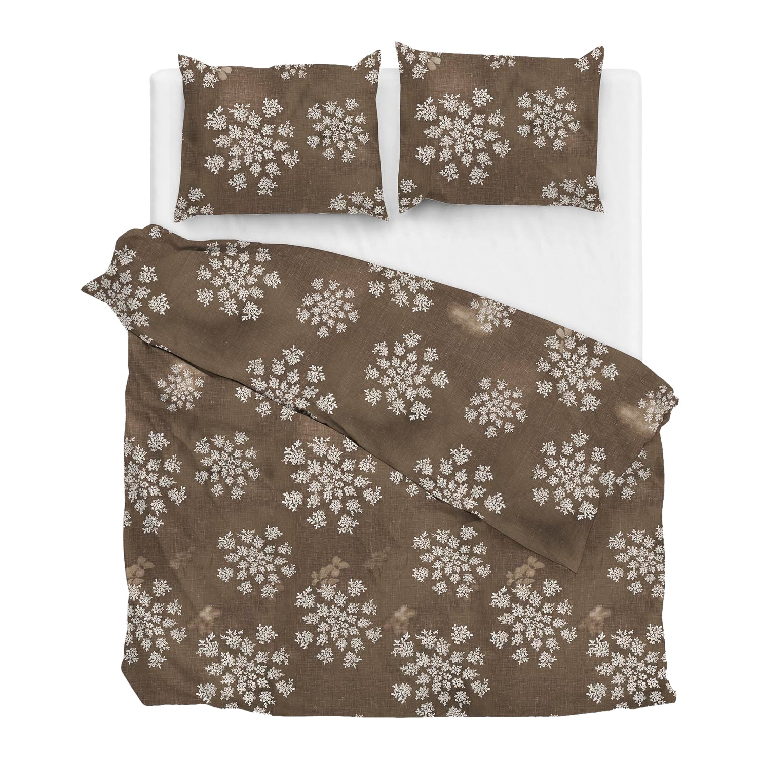 Zo! Home Basset Dekbedovertrek 200TC x 200TC/220 cm - Taupe