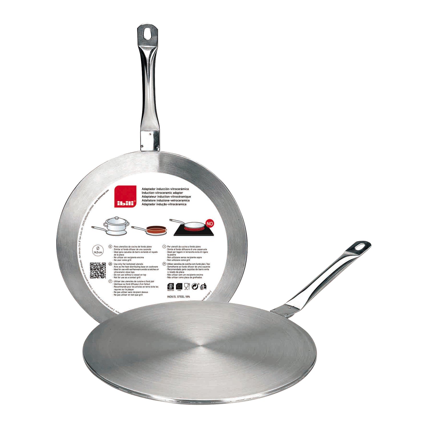 Ibili Inductieadapter Ø 14,5 cm