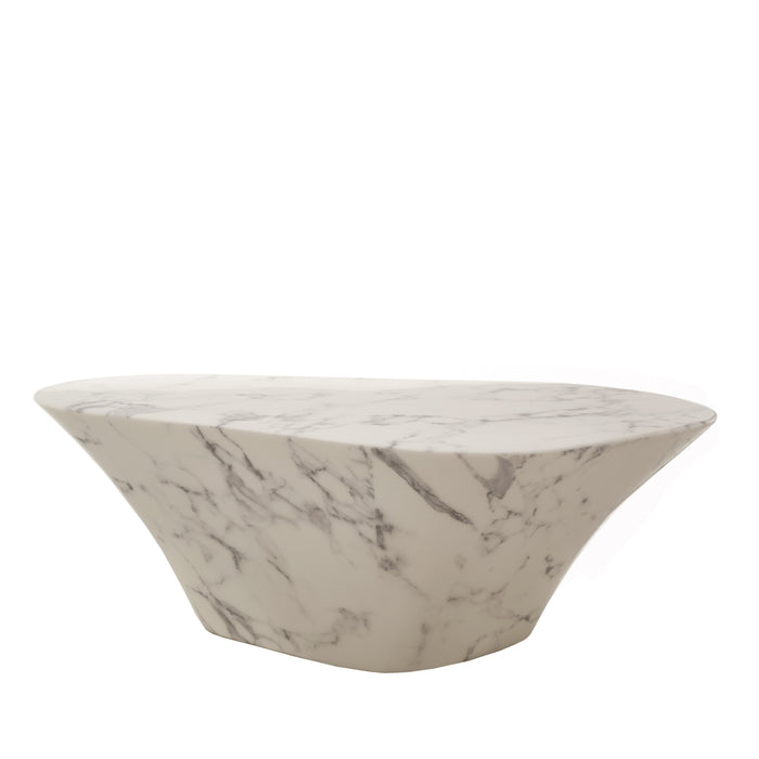 POLSPOTTEN Marble Look Salontafel