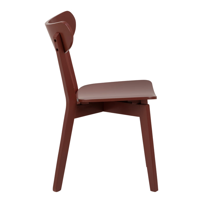 By fonQ basic Crow Eetkamerstoel - Bordeaux