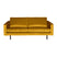 WOOOD Rodeo 2,5-zitsbank - Velvet -  Oker