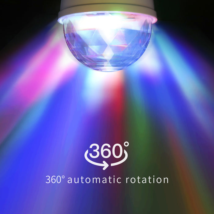 Aigostar Discolamp - E27 - 3W - RGB