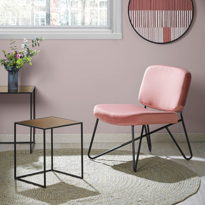 Kave Home Doc Vloerkleed Blauw