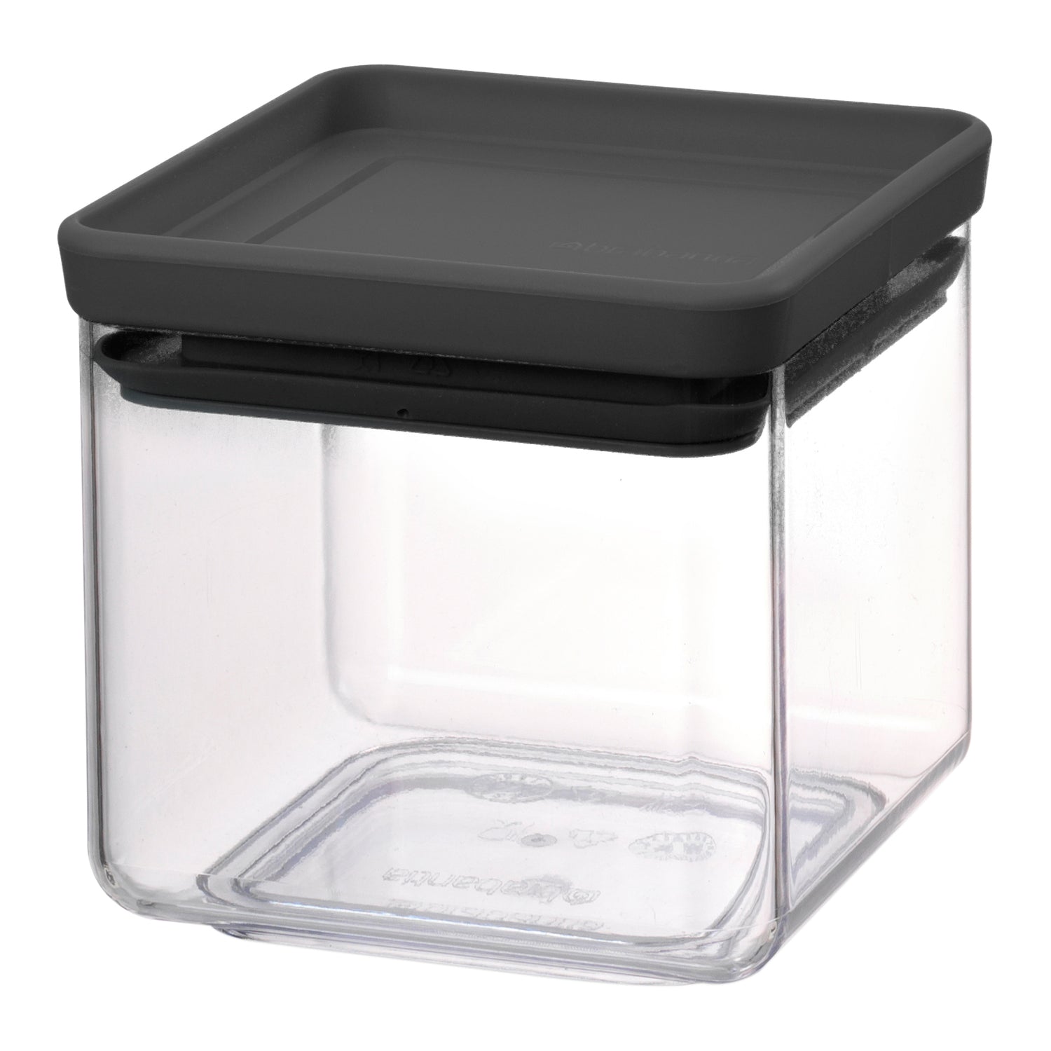 Brabantia Tasty+ Stapelbare Voorraadbus 0,7 L - Dark Grey
