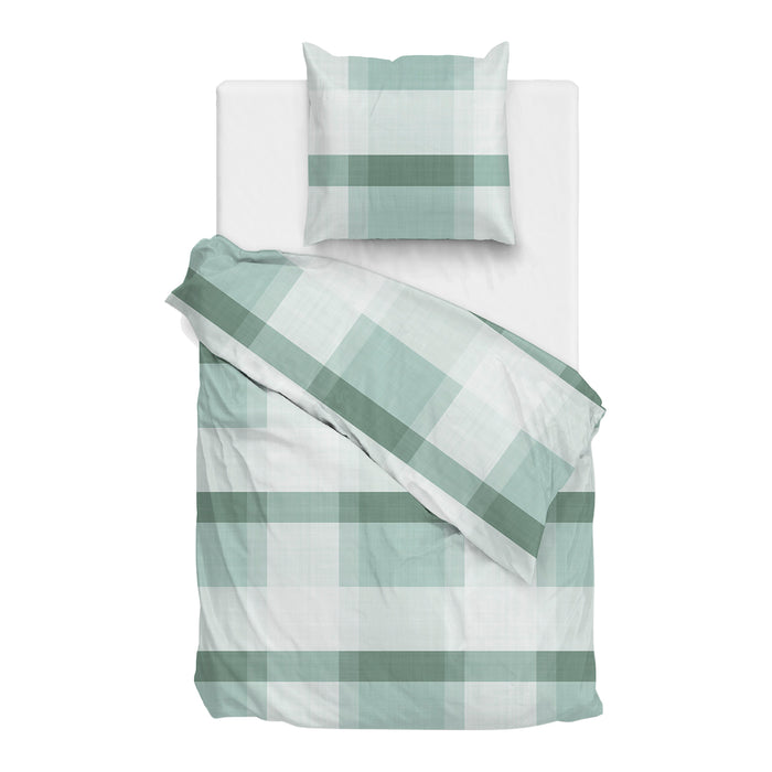 Zo! Home Scout Dekbedovertrek 140 x 200TC/220 cm - Mint