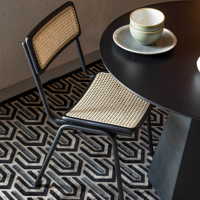 Zuiver Beverly Vloerkleed Zwart