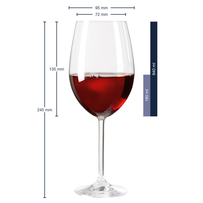 Leonardo Daily Wijnglas 0,65 L - 6 st.