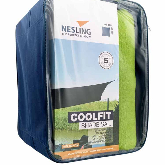 Nesling   Coolfit 5x5 Lime Groen