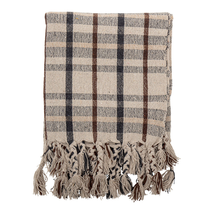 Bloomingville Ekin Plaid - Recycled Katoen