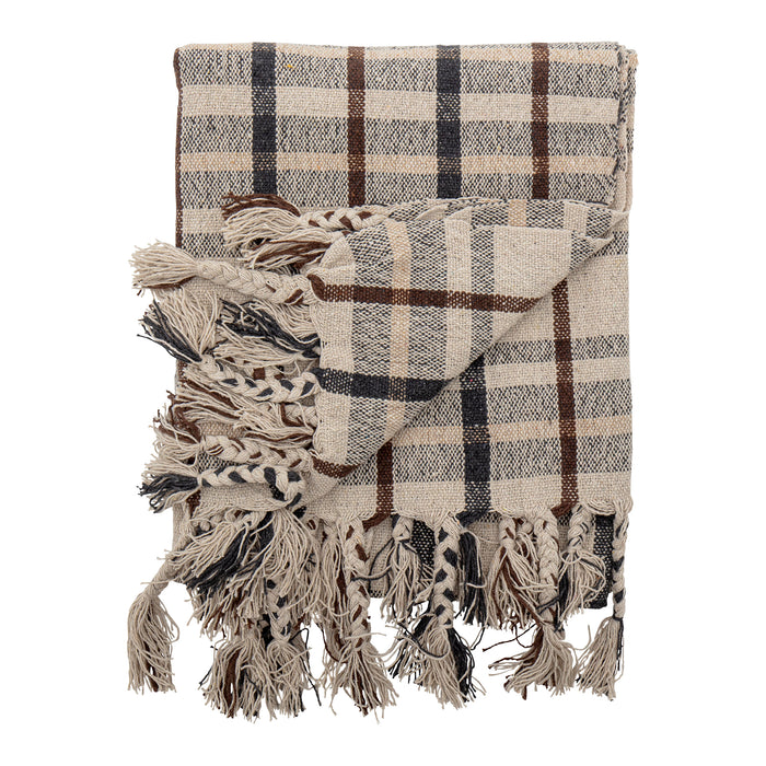 Bloomingville Ekin Plaid - Recycled Katoen