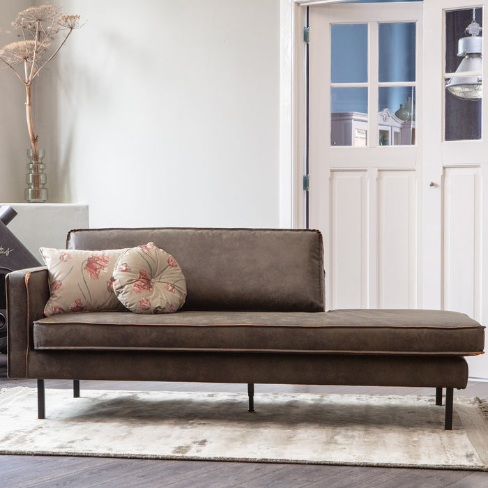 WOOOD Rodeo Daybed Links - Eco-leder -  Army