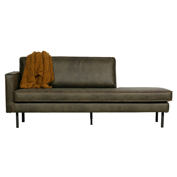 WOOOD Rodeo Daybed Links - Eco-leder -  Army