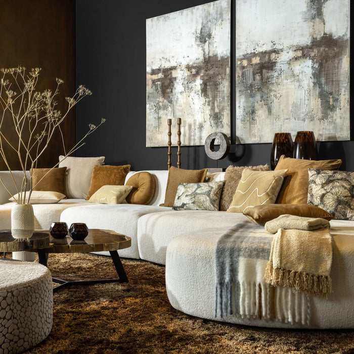 Dutch Decor kussenhoes FINN - 45x45 cm Pumice Stone