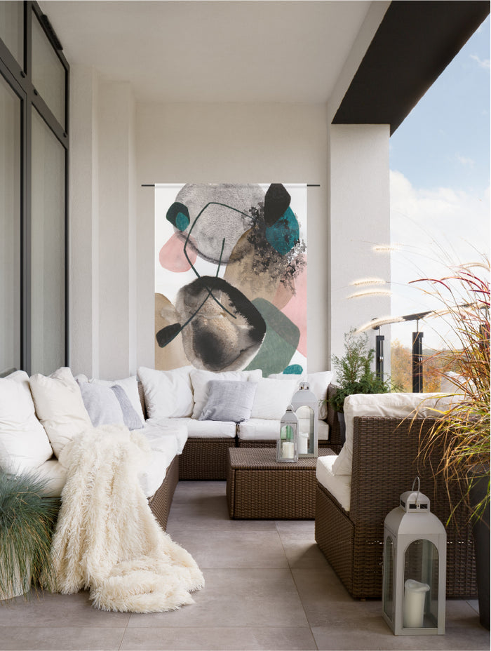 Urban Cotton - Splash - Wandkleed Outdoor