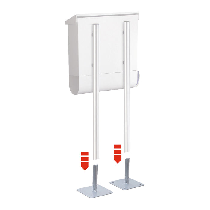 Burg-Wächter Base Uni 150 Ni Montagevoeten 2 st.