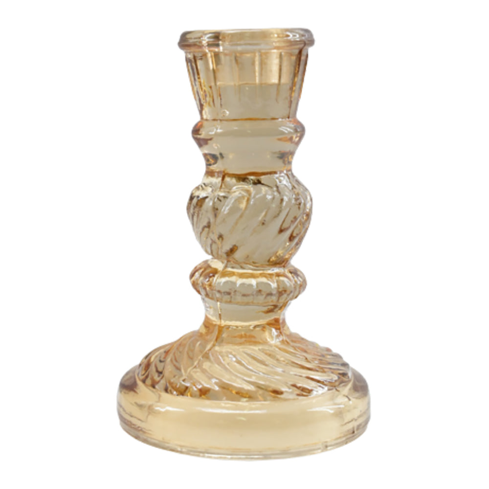 Á la Antique Glass Kandelaar - Blush