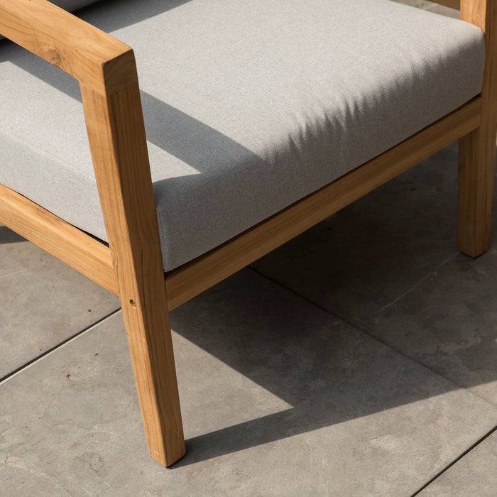 WOOOD Lucca Loungeset - 2-zitsbank en Tuinstoelen