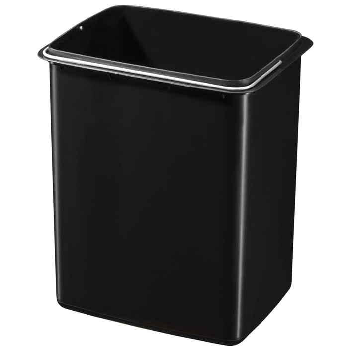 Hailo Pedaalemmer Oko Duo Plus maat L 17+9 L roestvrij staal 0630-200