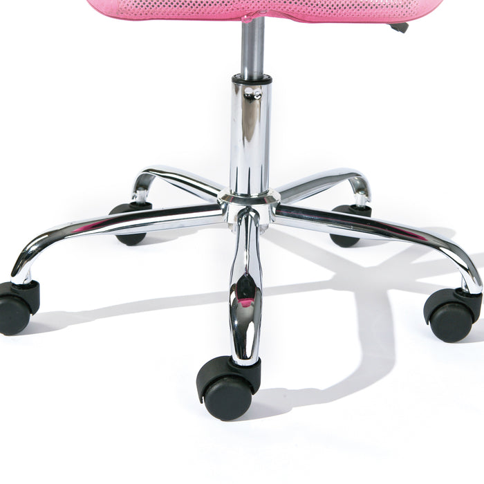 Hioshop Bonan kinder bureaustoel roze.