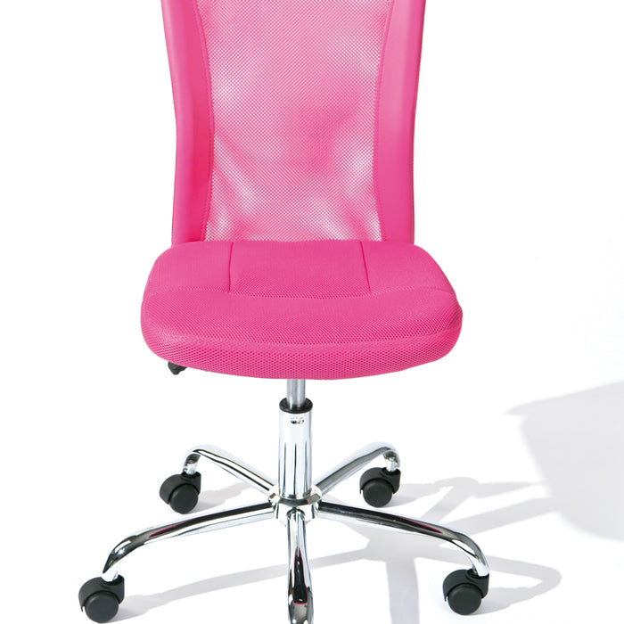 Hioshop Bonan kinder bureaustoel roze.