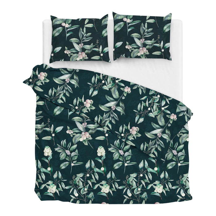 Zo! Home Matera Dekbedovertrek 200TC x 200TC/220 cm - Groen