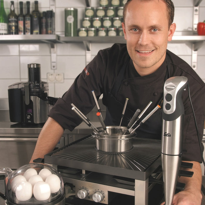 SOLIS 796 3-in-1 Combi Grill, Fondue & Gourmet