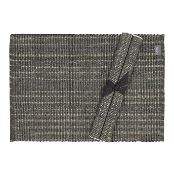 Södahl Sparkle Placemat 33 x 48 cm - Khaki - 2 st.