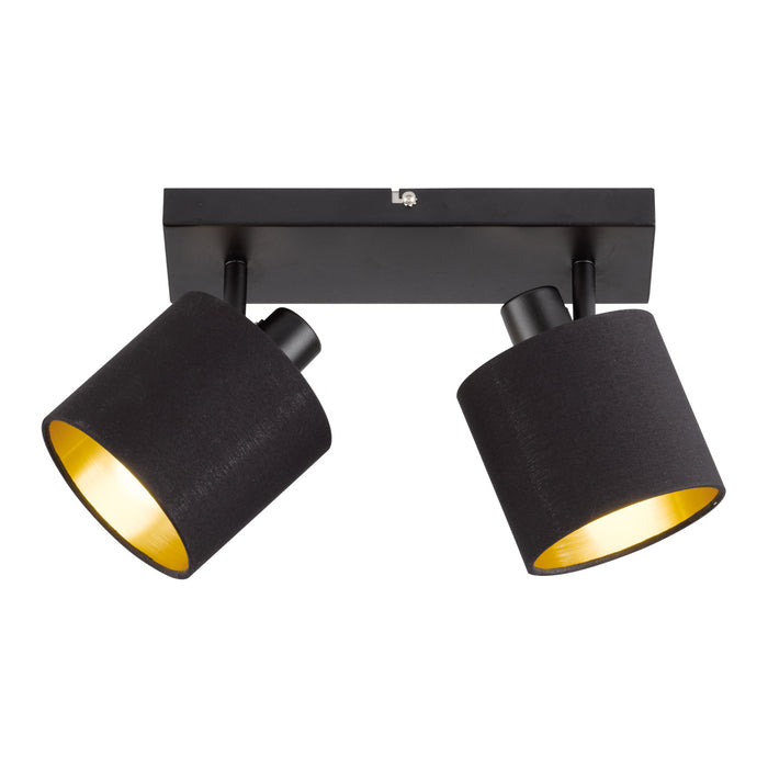 Reality Tommy Spot 2x E14 Zwart