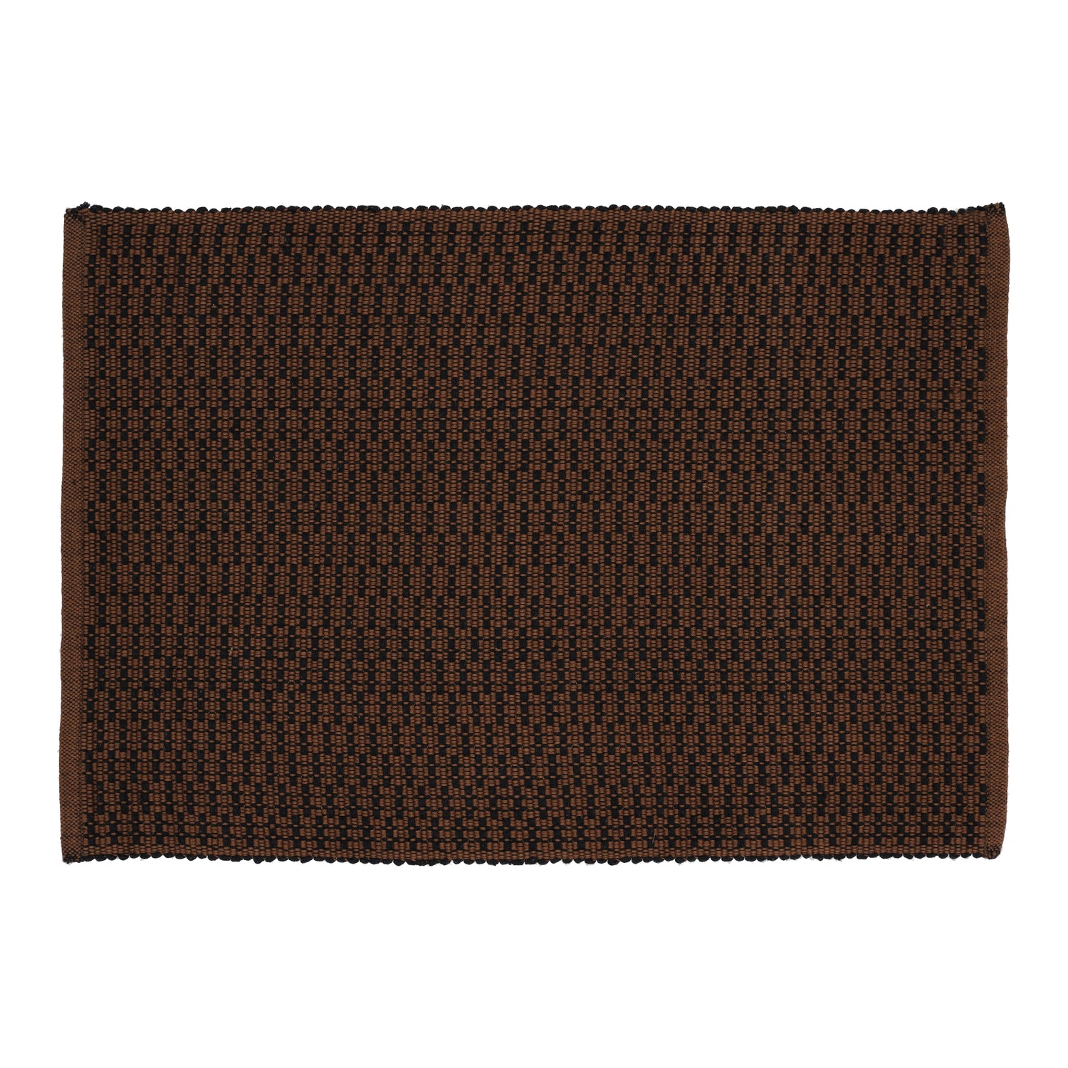 Södahl Graphic Placemat 33 x 48 cm - Bruin/Zwart - 2 st.