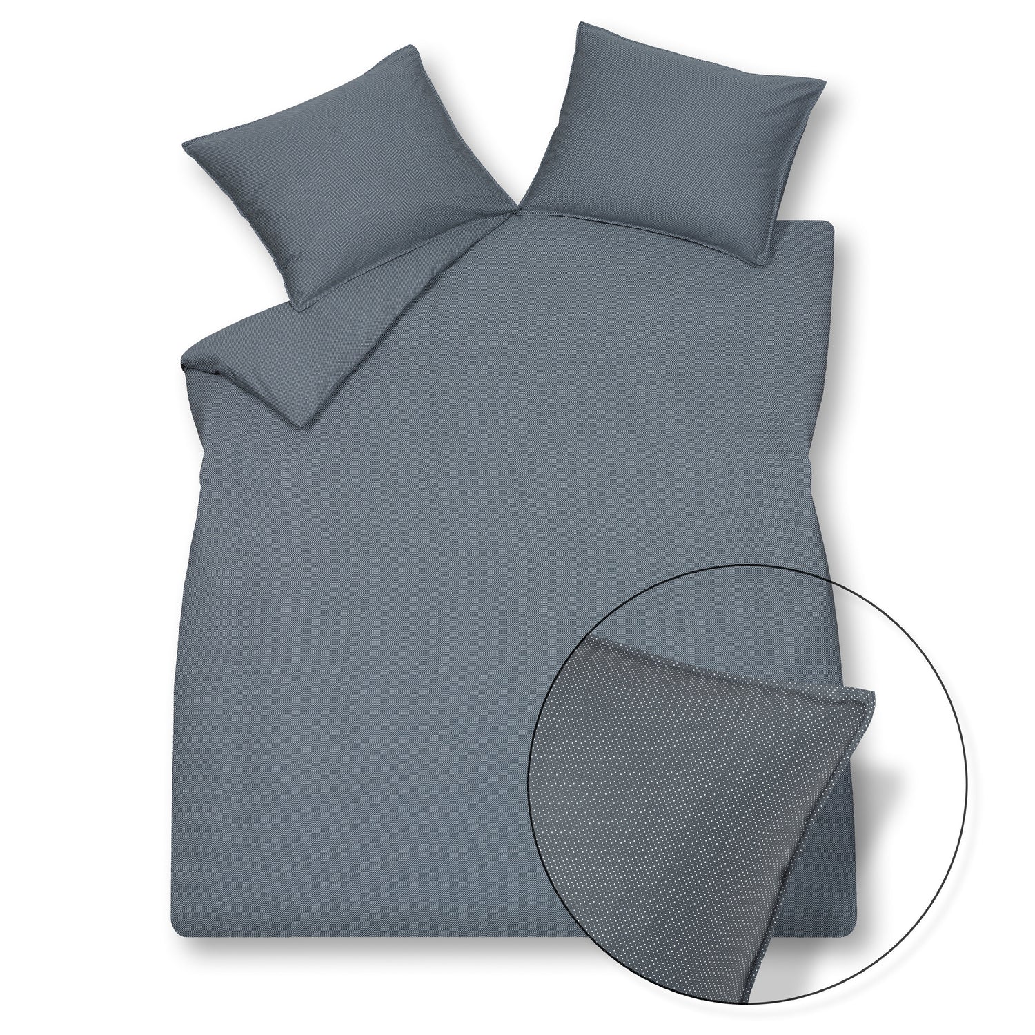 Vandyck Dekbedovertrek PURE 36 Nightblue 200x220 cm (satijnkatoen)