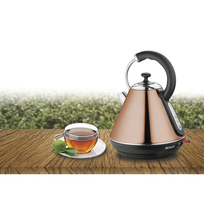 Sogo Retro Waterkoker   - Brons - 1.8L