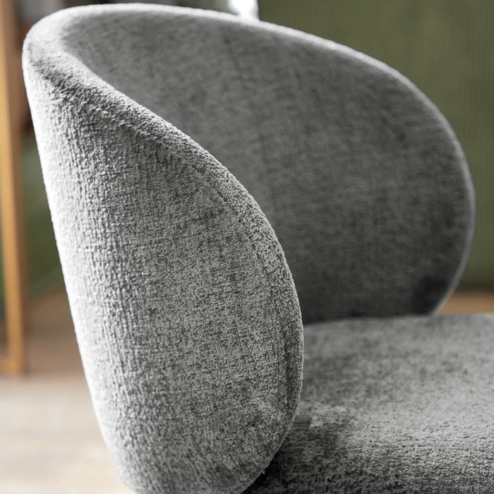 Kave Home Minna Eetkamerstoel - Grijs