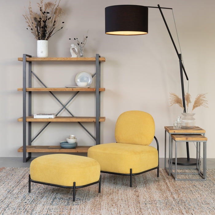 MOOS Lova Fauteuil - Geel