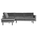 WOOOD Rodeo Hoekbank Links - Velvet -  Oker