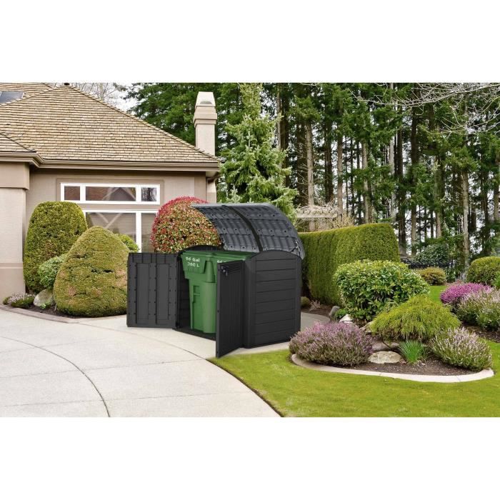 KETER Tuindoos - Hars - 2000 L - Zwart