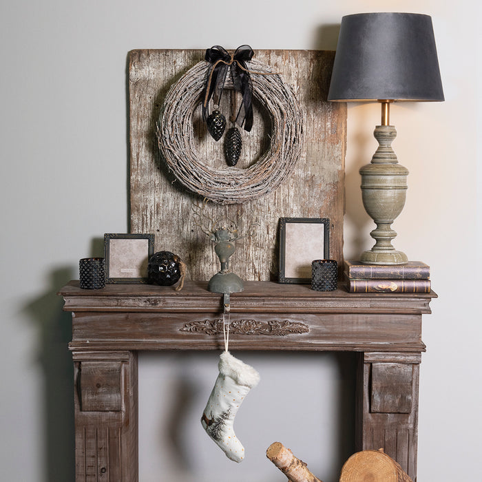 Clayre & Eef Fotolijst 13x18 cm Zwart IJzer