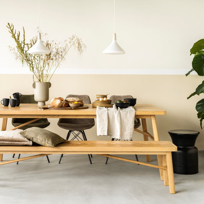 by fonQ  Tekla Eetkamerbank - Oak