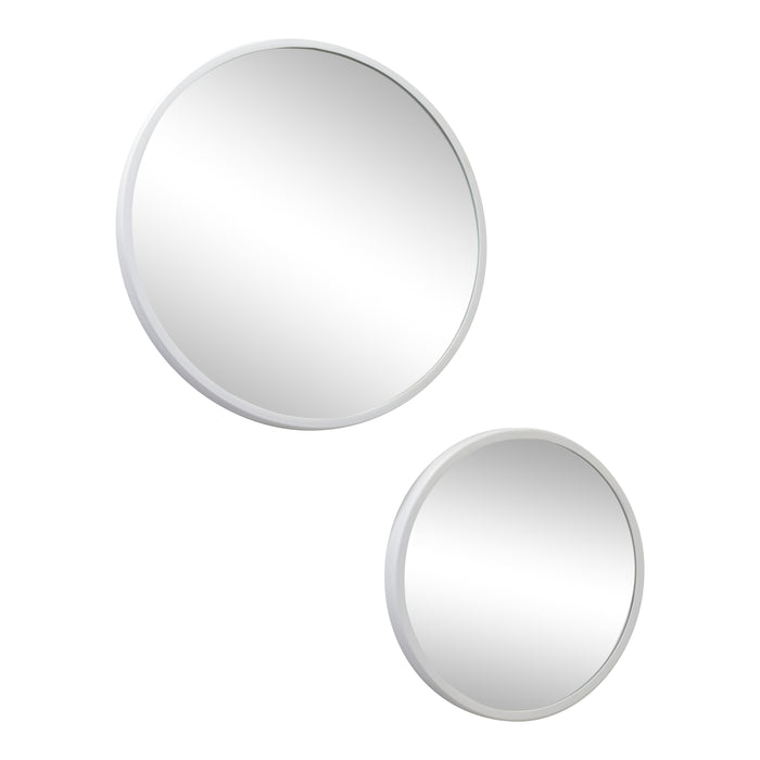 LOFT42 Mirror Spiegel Rond L Wit - Metaal - Ø45