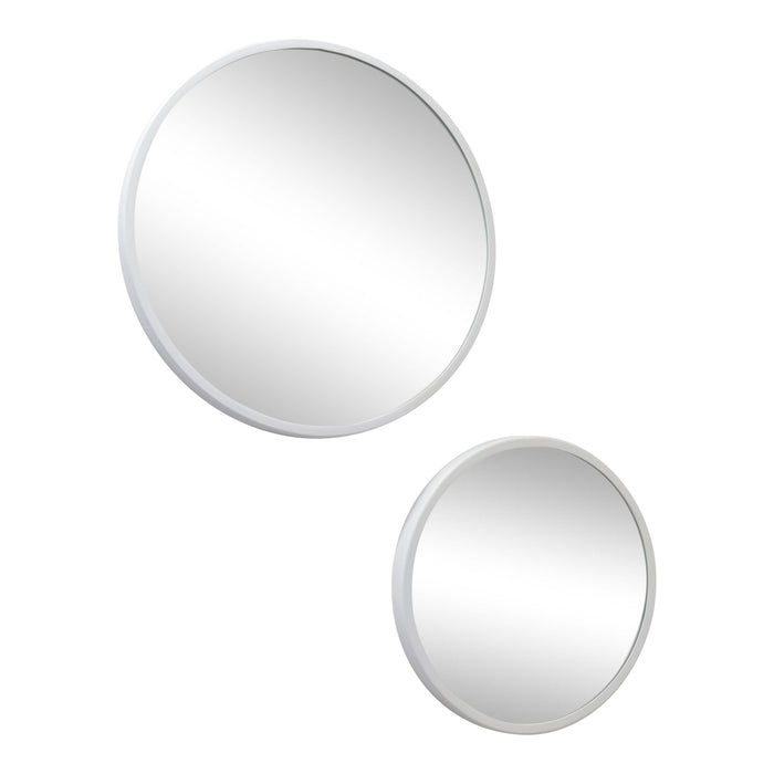 LOFT42 Mirror Spiegel Rond L Wit - Metaal - Ø45