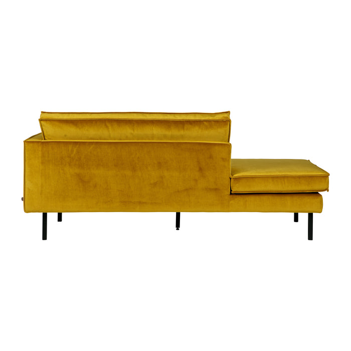 WOOOD Rodeo Daybed Rechts - Velvet -  Oker