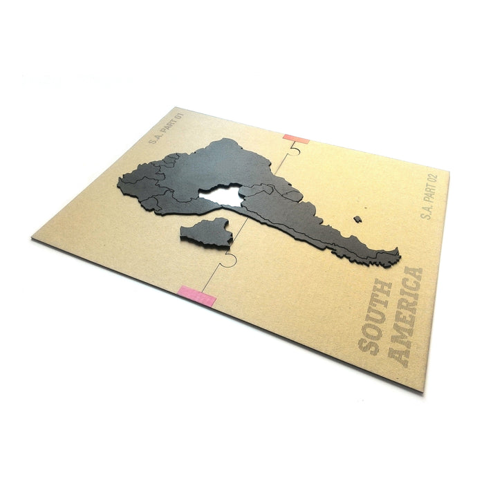 Mimi Houten Wereldkaart Puzzel 90 x 150 cm