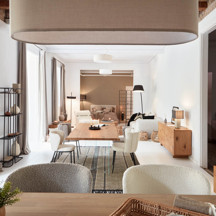 Kave Home Ciselia Eetkamerstoel - Lichtgrijs