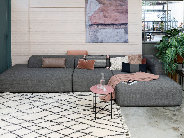 4x6 SOFA modulaire hoekbank rechts X6 melange
