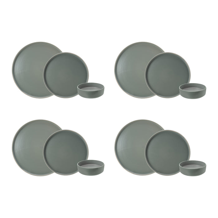 Cosy & Trendy Tower Serviesset 12-delig - Groen