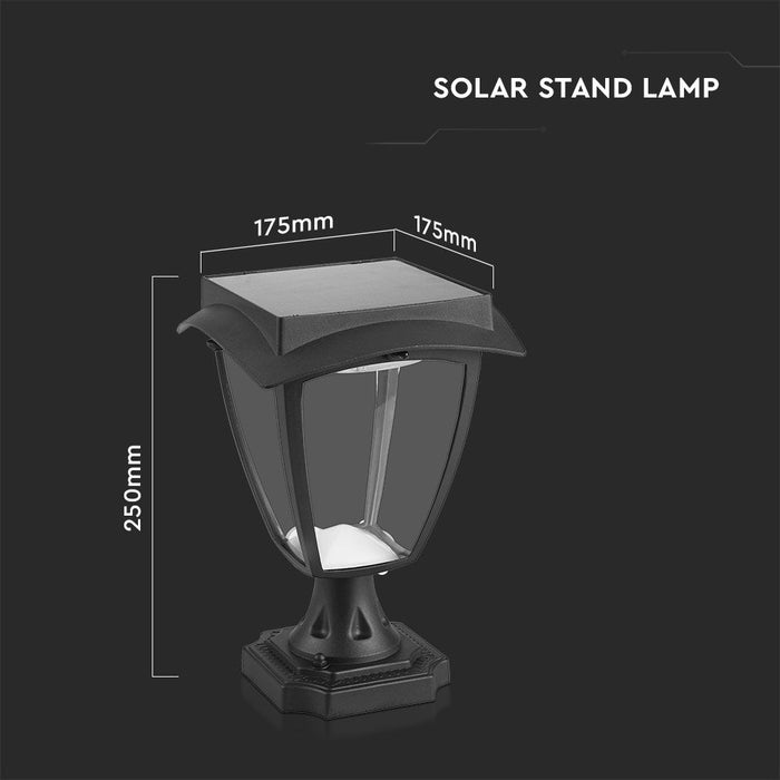 V-TAC VT-983 Zonnevoetlamp - 2W - 110 Lumen - 3000K+6000K - Mat