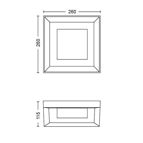 Philips Hue White & Color Ambiance Econic Wandlamp