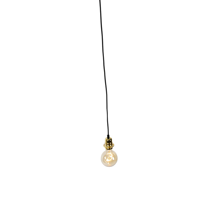 QAZQA Hanglamp cava luxe - Goud|messing - Modern - D 100mm